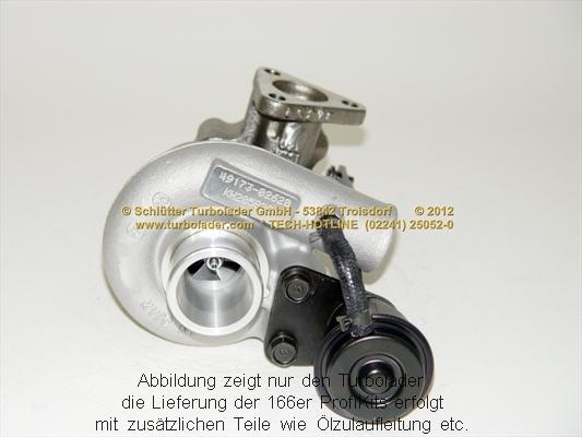 Schlütter Turbolader 166-00870 - Турбина, компрессор unicars.by