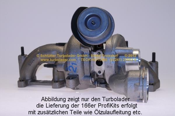 Schlütter Turbolader PRO-00350 - Турбина, компрессор unicars.by