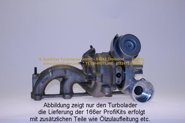 Schlütter Turbolader 166-00301 - Турбина, компрессор unicars.by