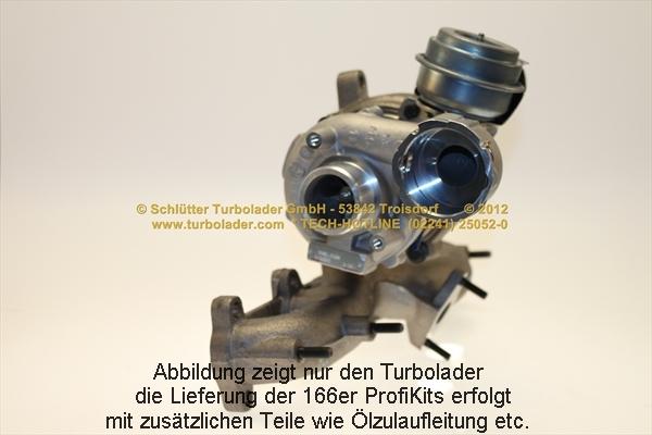 Schlütter Turbolader 166-08320EOL D - Турбина, компрессор unicars.by