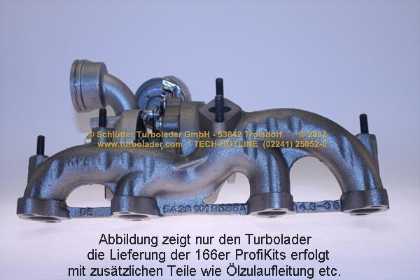 Schlütter Turbolader 166-00320EOL - Турбина, компрессор unicars.by