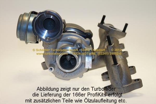 Schlütter Turbolader 166-08320EOL D - Турбина, компрессор unicars.by