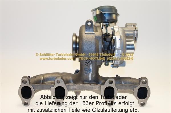 Schlütter Turbolader 166-08320EOL D - Турбина, компрессор unicars.by