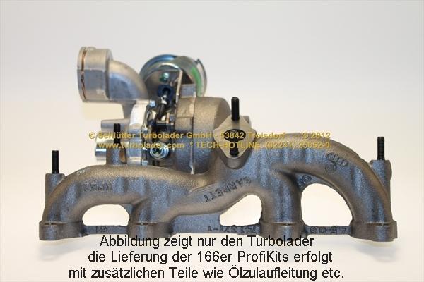 Schlütter Turbolader 166-08320EOL D - Турбина, компрессор unicars.by