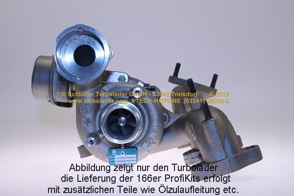 Schlütter Turbolader PRO-08320EOL D - Турбина, компрессор unicars.by