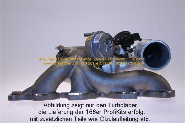 Schlütter Turbolader 166-00226 - Турбина, компрессор unicars.by