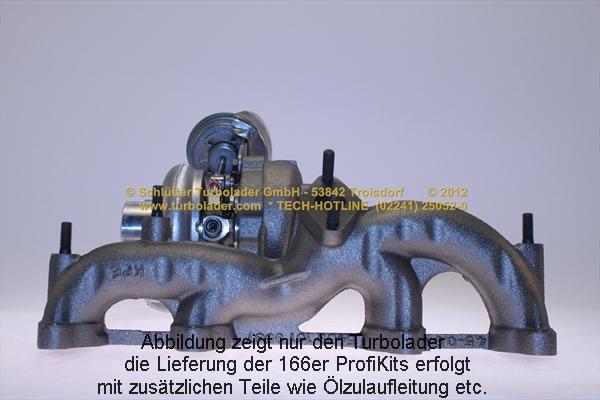 Schlütter Turbolader 166-00270 - Турбина, компрессор unicars.by