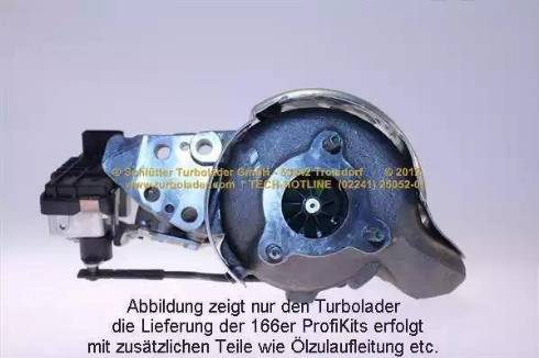 Schlütter Turbolader PRO-01580 - Турбина, компрессор unicars.by