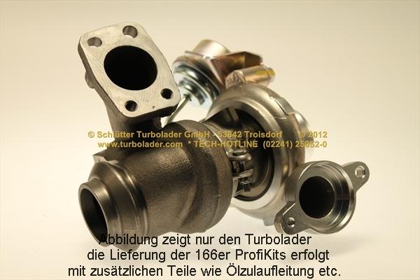 Schlütter Turbolader 166-01672 D - Турбина, компрессор unicars.by