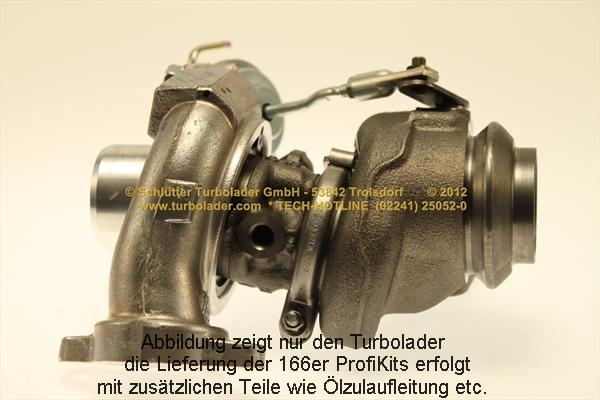 Schlütter Turbolader 166-05133 D - Турбина, компрессор unicars.by