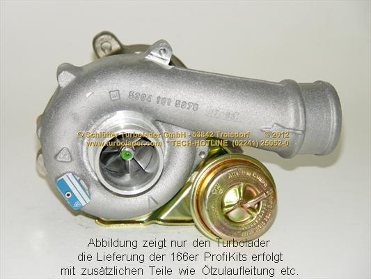 Schlütter Turbolader 166-01090 - Турбина, компрессор unicars.by