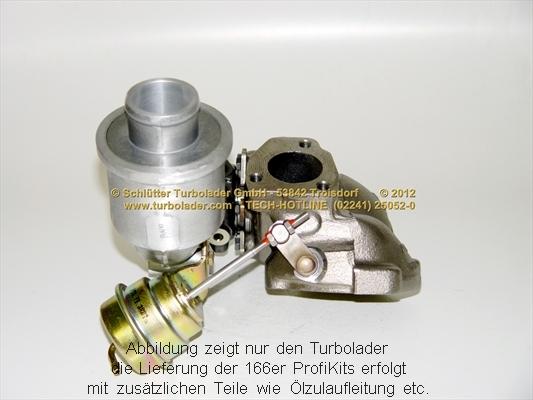 Schlütter Turbolader PRO-01051 - Турбина, компрессор unicars.by