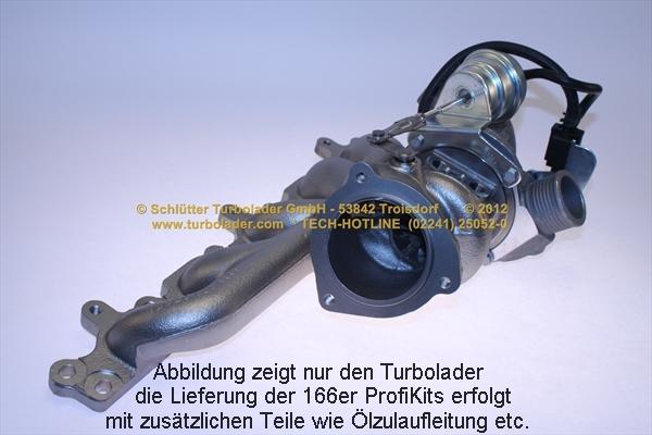 Schlütter Turbolader 166-01065EOL - Турбина, компрессор unicars.by