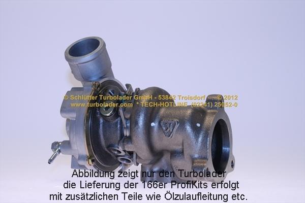 Schlütter Turbolader 166-01060EOL - Турбина, компрессор unicars.by