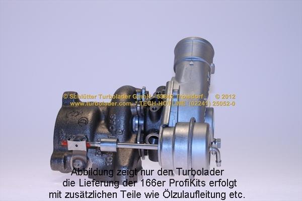 Schlütter Turbolader 166-01060EOL - Турбина, компрессор unicars.by