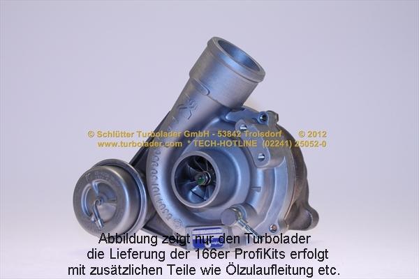 Schlütter Turbolader PRO-01080 - Турбина, компрессор unicars.by