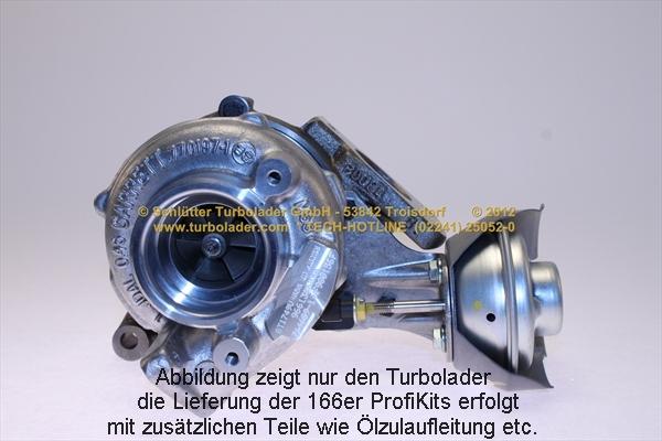 Schlütter Turbolader 166-01035 - Турбина, компрессор unicars.by