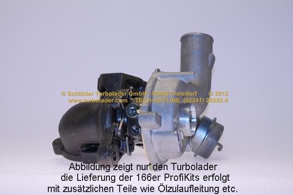 Schlütter Turbolader PRO-06070 - Турбина, компрессор unicars.by