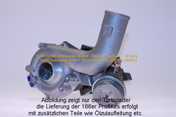 Schlütter Turbolader PRO-06070 - Турбина, компрессор unicars.by