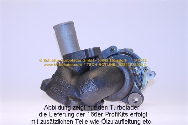 Schlütter Turbolader PRO-06070 - Турбина, компрессор unicars.by