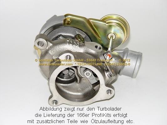 Schlütter Turbolader 166-01120EOL - Турбина, компрессор unicars.by