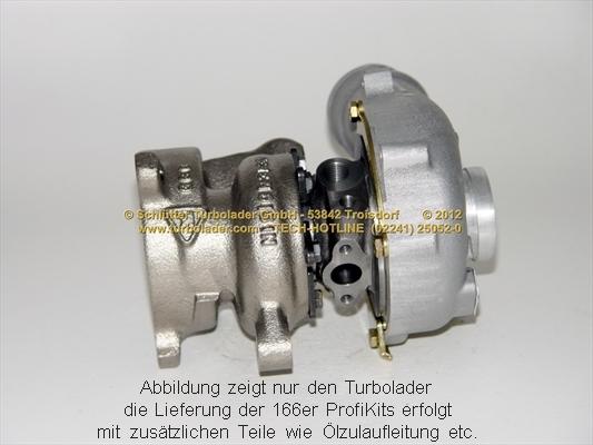 Schlütter Turbolader 166-01120EOL - Турбина, компрессор unicars.by