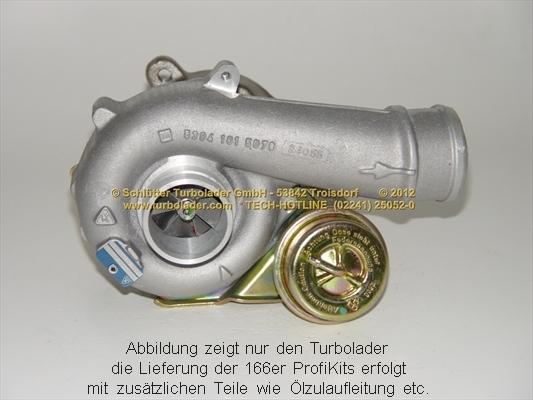 Schlütter Turbolader 166-01120 - Турбина, компрессор unicars.by