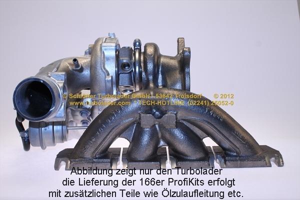 Schlütter Turbolader 166-09330 - Турбина, компрессор unicars.by