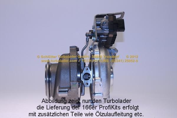 Schlütter Turbolader 166-08886EOL - Турбина, компрессор unicars.by