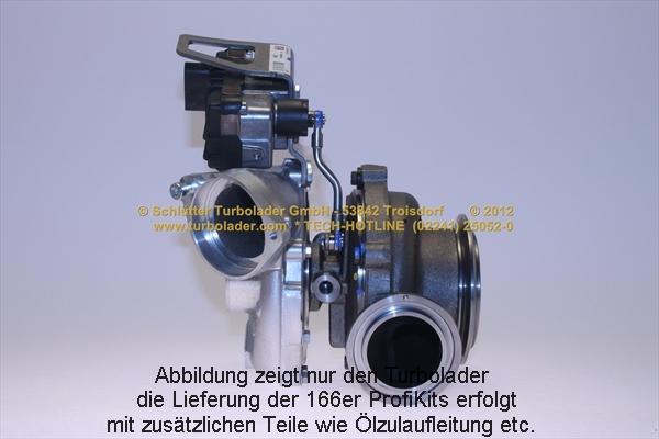 Schlütter Turbolader 166-08886EOL - Турбина, компрессор unicars.by