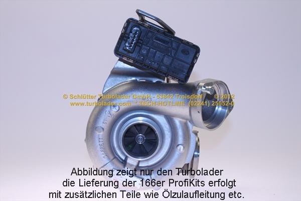 Schlütter Turbolader 166-08886EOL - Турбина, компрессор unicars.by