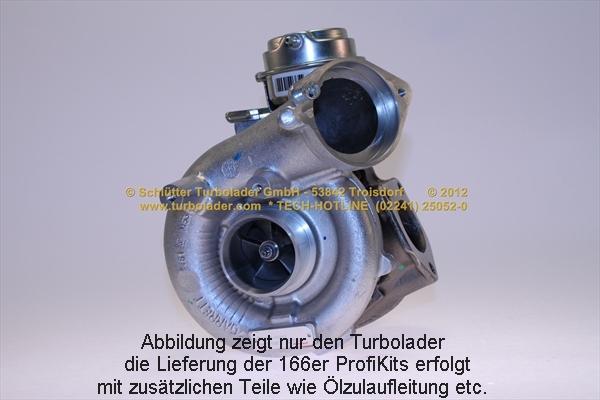 Schlütter Turbolader 166-06011 - Турбина, компрессор unicars.by