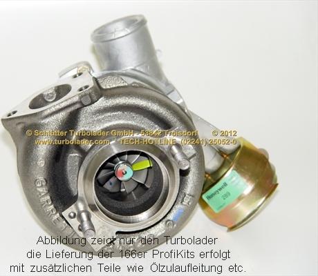 Schlütter Turbolader 166-03001EOL - Турбина, компрессор unicars.by