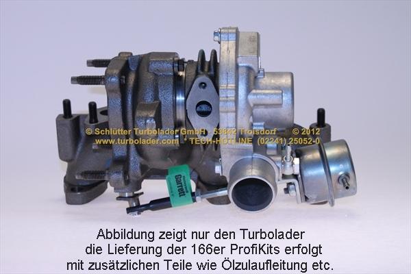 Schlütter Turbolader 166-02410 - Турбина, компрессор unicars.by