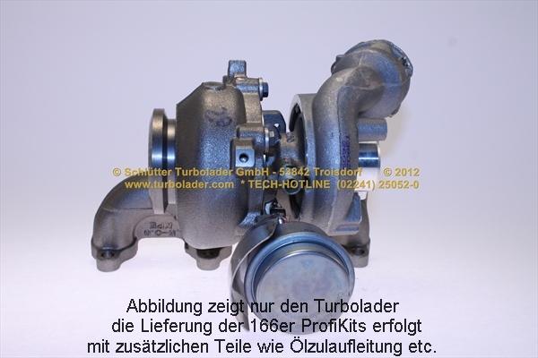 Schlütter Turbolader 166-02470 - Турбина, компрессор unicars.by