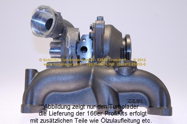 Schlütter Turbolader 166-02470EOL - Турбина, компрессор unicars.by