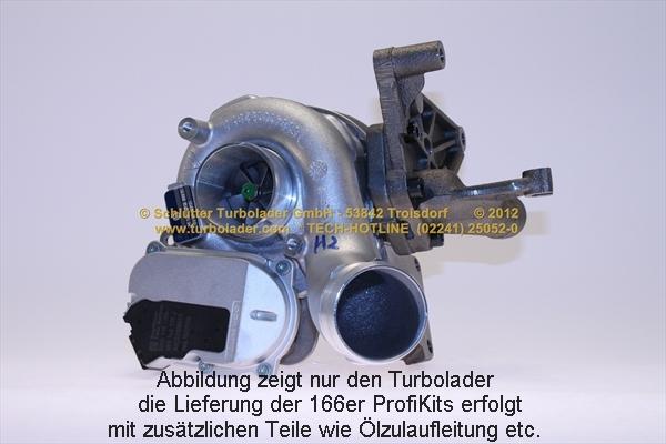 Schlütter Turbolader 166-02540EOL - Турбина, компрессор unicars.by