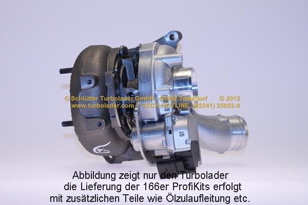 Schlütter Turbolader 166-02540 - Турбина, компрессор unicars.by