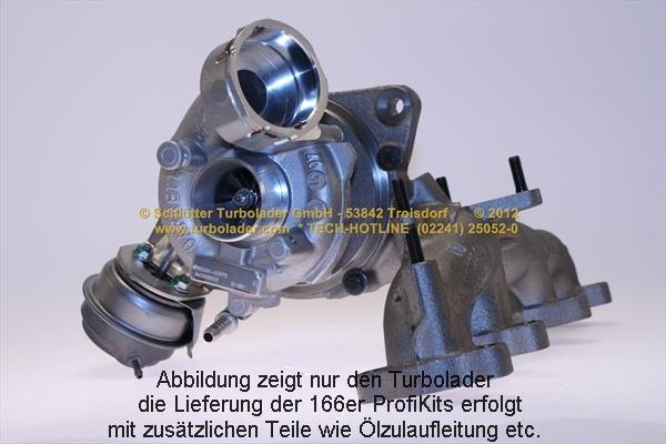 Schlütter Turbolader PRO-02590EOL D - Турбина, компрессор unicars.by