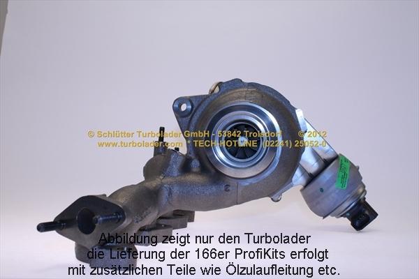 Schlütter Turbolader 166-02670 - Турбина, компрессор unicars.by