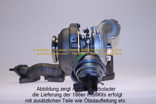 Schlütter Turbolader 166-02670 - Турбина, компрессор unicars.by