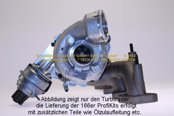 Schlütter Turbolader 166-02670 - Турбина, компрессор unicars.by