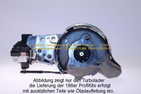 Schlütter Turbolader 166-02630 - Турбина, компрессор unicars.by