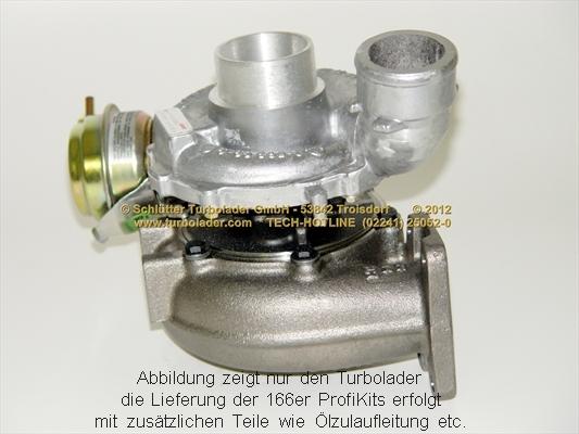 Schlütter Turbolader PRO-02060EOL - Турбина, компрессор unicars.by