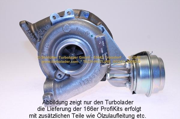 Schlütter Turbolader 166-02310 - Турбина, компрессор unicars.by