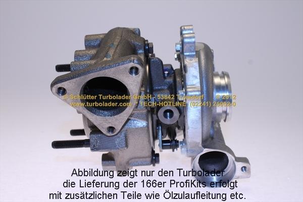 Schlütter Turbolader 166-02310 - Турбина, компрессор unicars.by