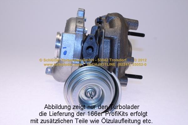 Schlütter Turbolader 166-02310 - Турбина, компрессор unicars.by