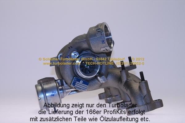 Schlütter Turbolader 166-02781 - Турбина, компрессор unicars.by