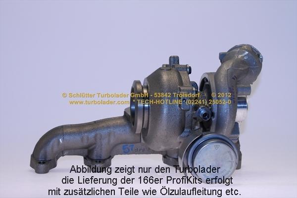 Schlütter Turbolader 166-02781 - Турбина, компрессор unicars.by