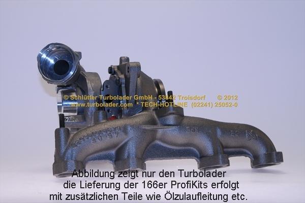 Schlütter Turbolader 166-02780EOL - Турбина, компрессор unicars.by